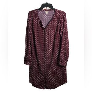 Merona Button-Up Dress